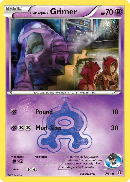 Image for Team Aqua's Grimer (7/34) - Pokemon