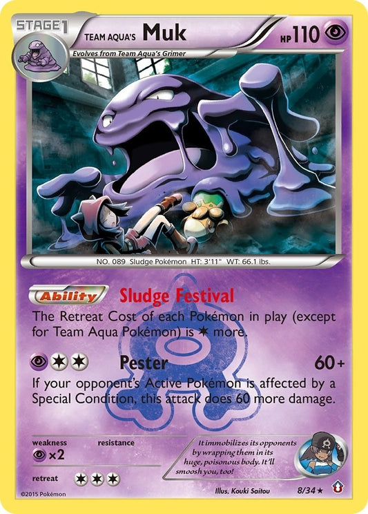 Image for Team Aqua's Muk (8/34) - Pokemon