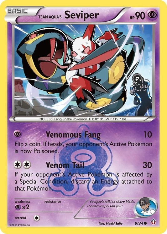 Image for Team Aqua's Seviper (9/34) - Pokemon