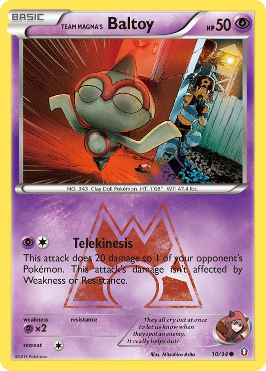 Image for Team Magma's Baltoy (10/34) - Pokemon