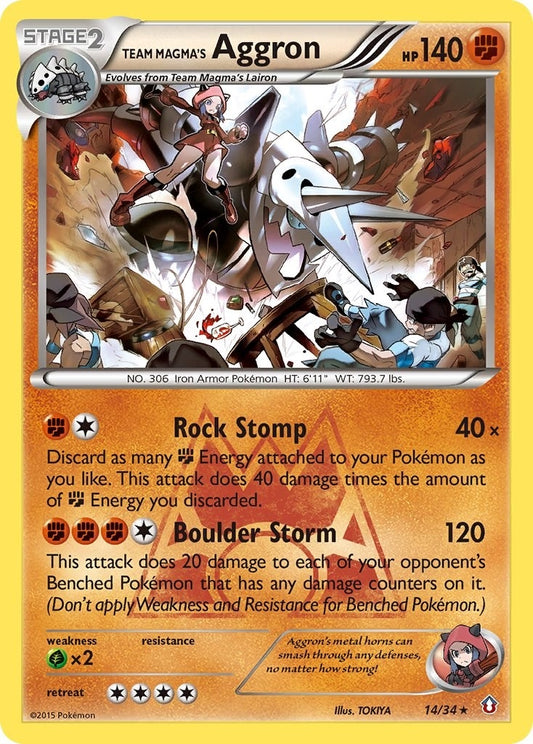 Image for Team Magma's Aggron (14/34) - Pokemon