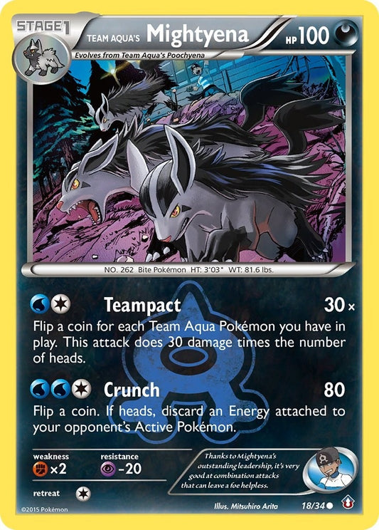 Image for Team Aqua's Mightyena (18/34) - Pokemon