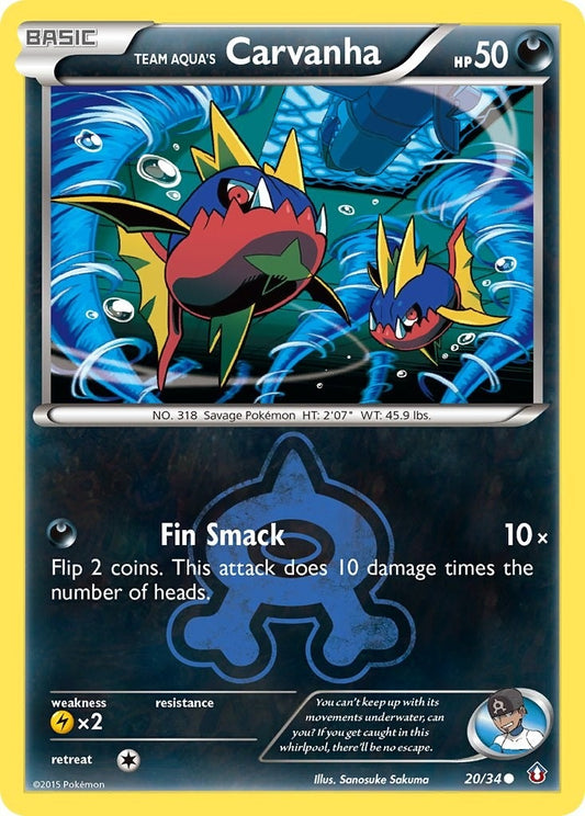 Image for Team Aqua's Carvanha (20/34) - Pokemon