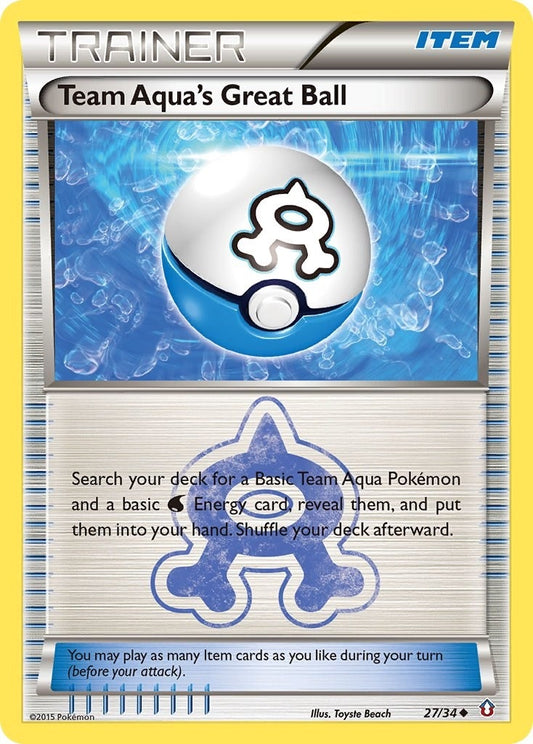 Image for Team Aqua's Great Ball (27/34) - Pokemon