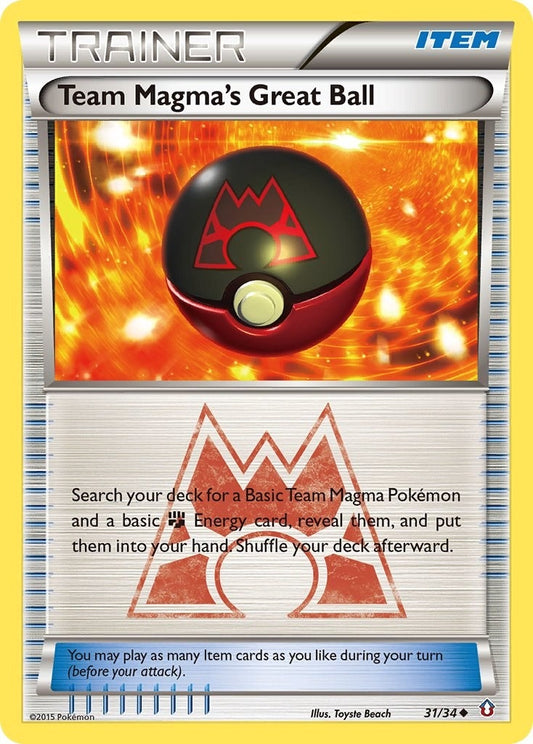 Image for Team Magma's Great Ball (31/34) - Pokemon