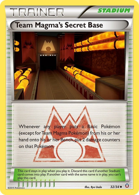 Image for Team Magma's Secret Base (32/34) - Pokemon