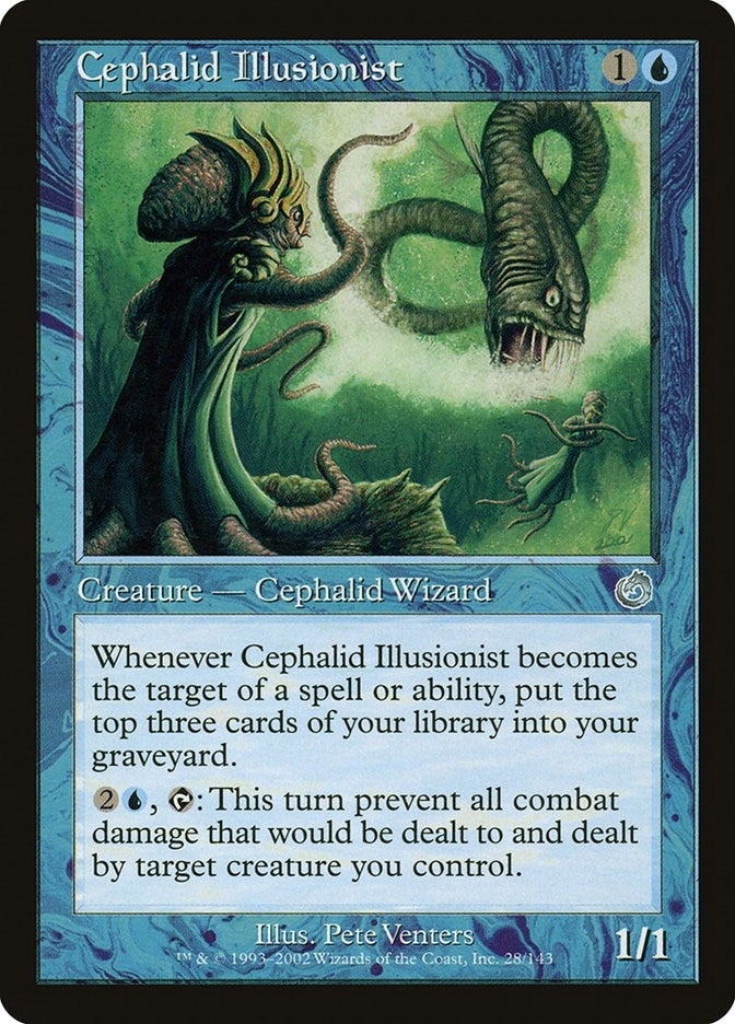 Image for Cephalid Illusionist (28) - Magic: The Gathering