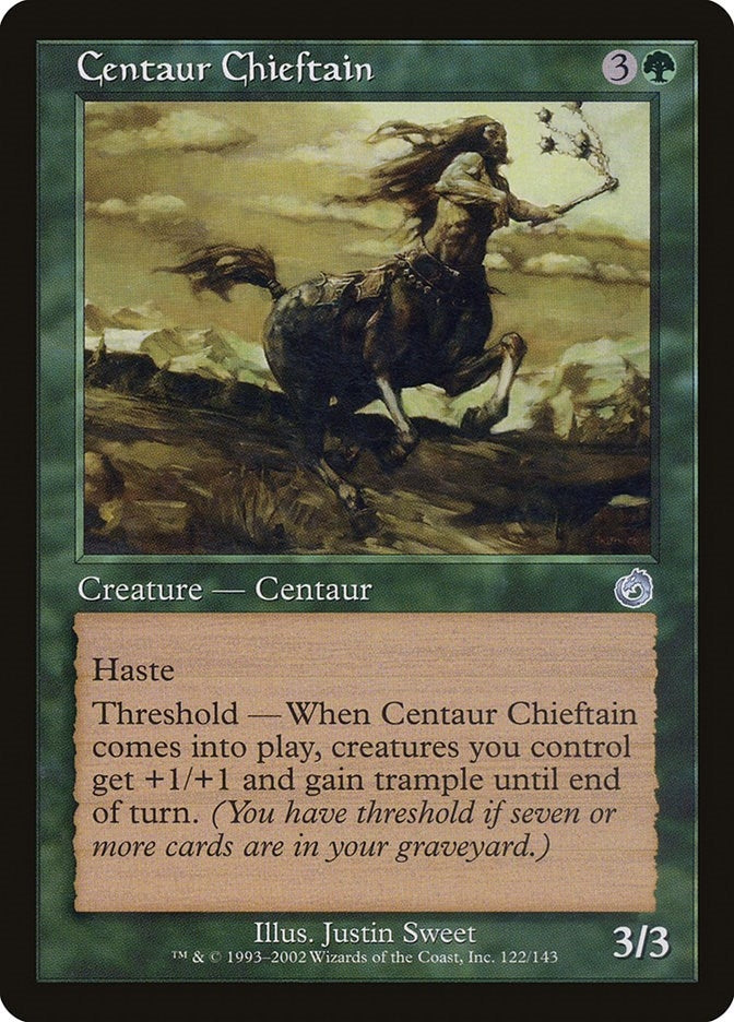 Image for Centaur Chieftain (122) - Magic: The Gathering