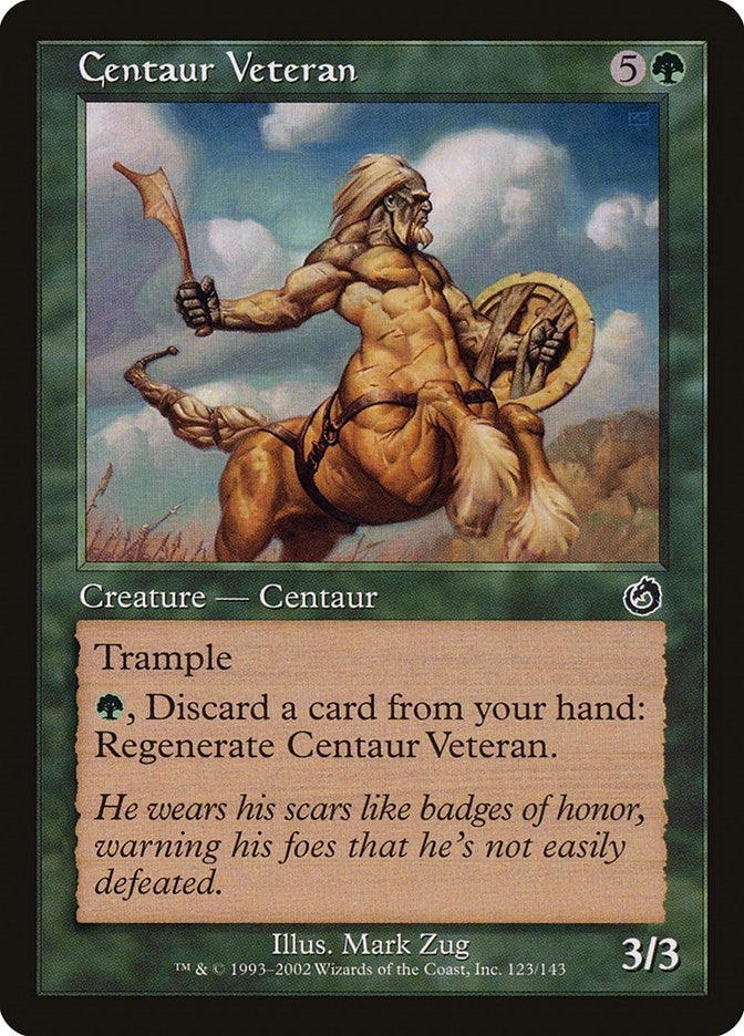 Image for Centaur Veteran (123) - Magic: The Gathering