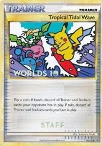 Image for Tropical Tidal Wave - HGSS18 (Worlds 10) [Staff] (HGSS18) - Pokemon