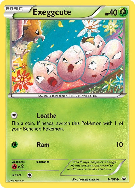 Image for Exeggcute (1/108) - Pokemon