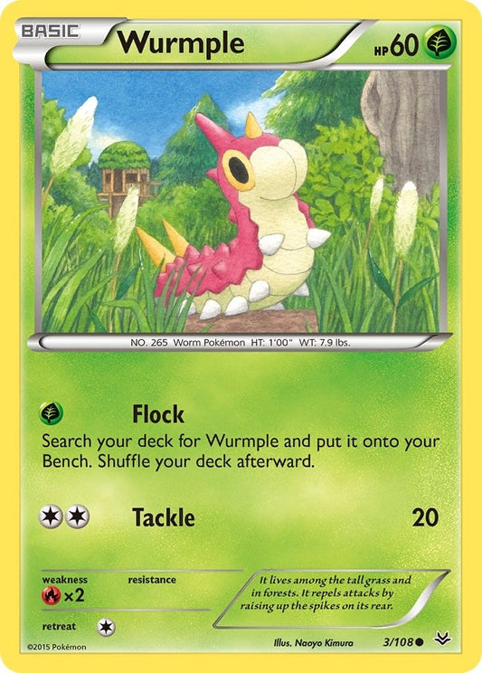 Image for Wurmple (3/108) - Pokemon