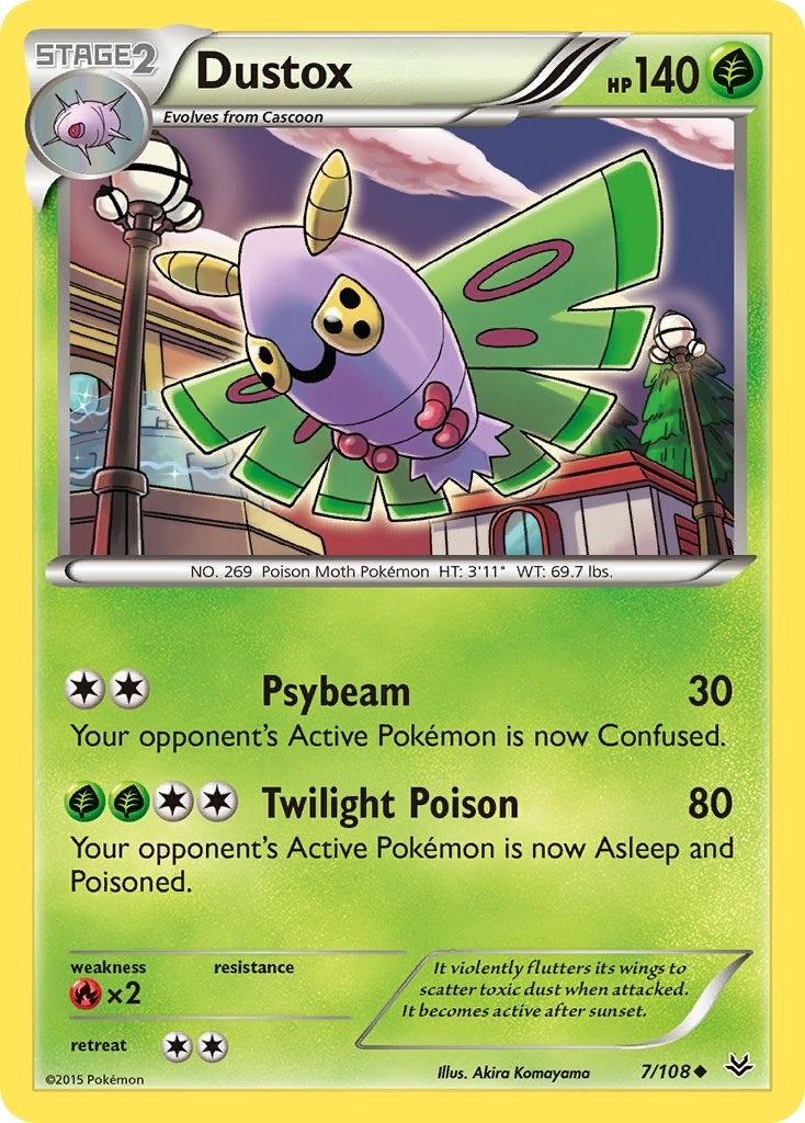 Image for Dustox (7) (7/108) - Pokemon