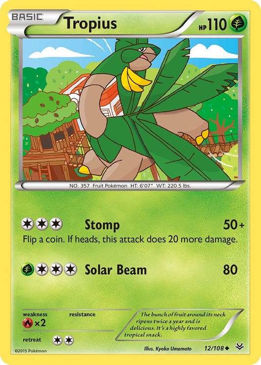 Image for Tropius (12/108) - Pokemon