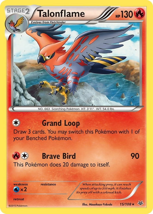 Image for Talonflame (15/108) - Pokemon