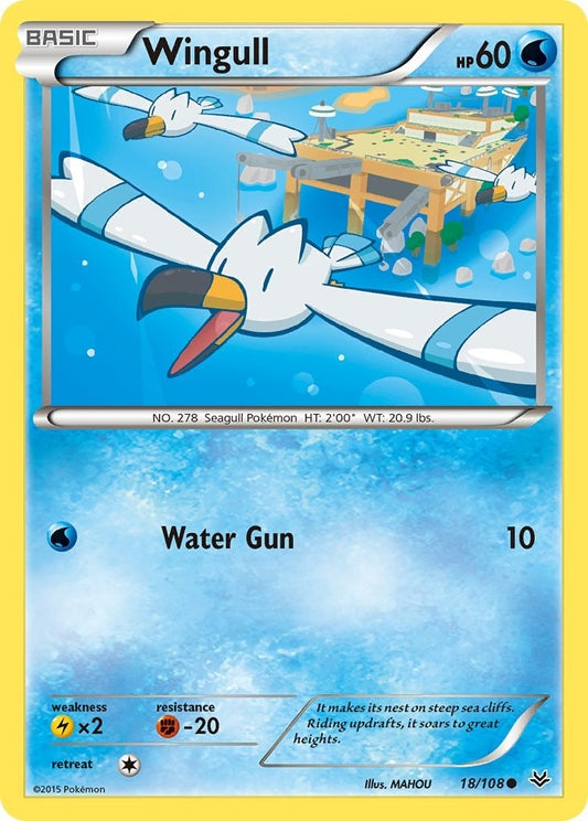 Image for Wingull (18/108) - Pokemon