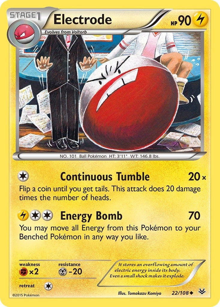 Image for Electrode (22/108) - Pokemon