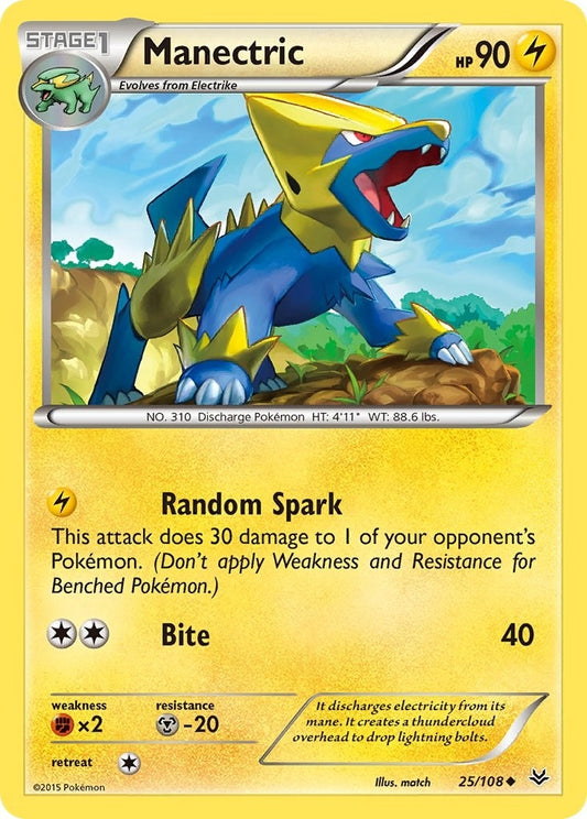 Image for Manectric (25/108) - Pokemon