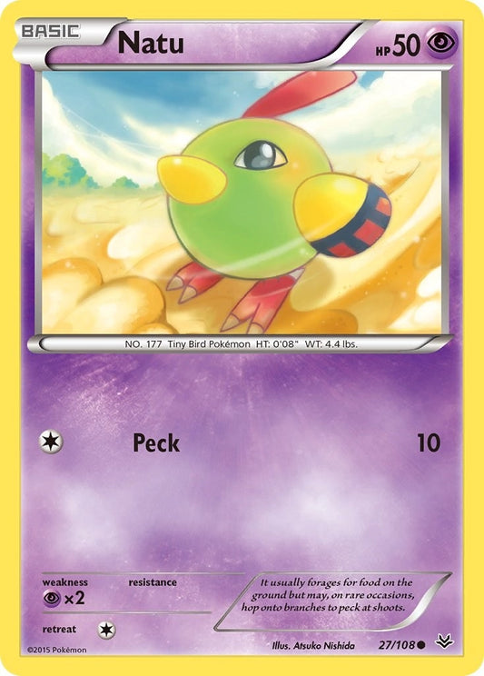 Image for Natu (27) (27/108) - Pokemon