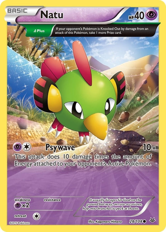 Image for Natu (28 Delta) (28/108) - Pokemon