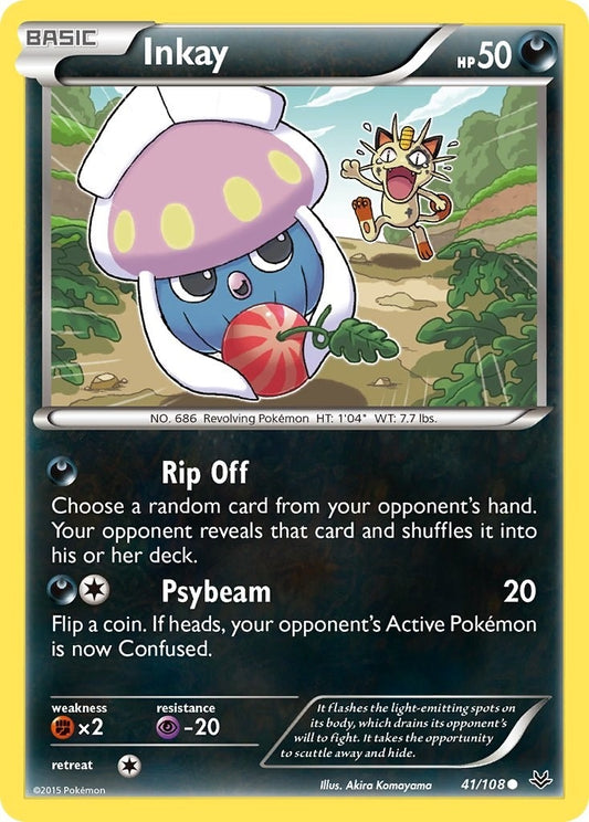 Image for Inkay (41/108) - Pokemon