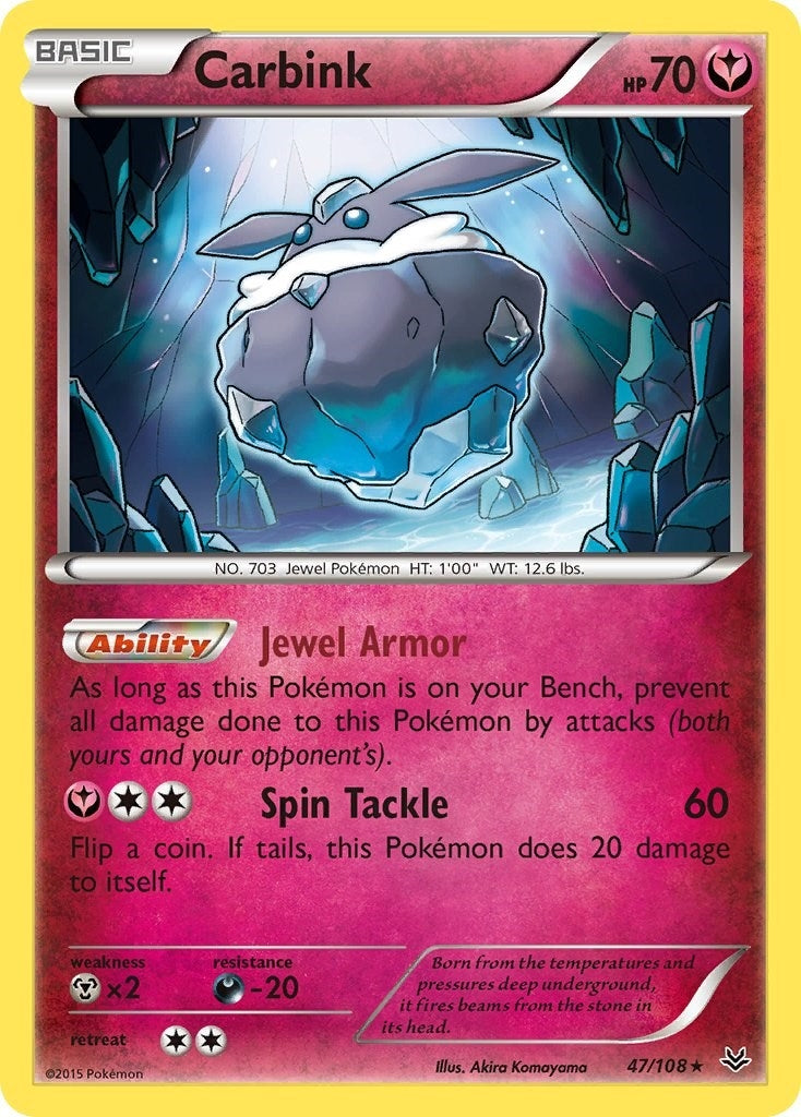 Image for Carbink (47/108) - Pokemon