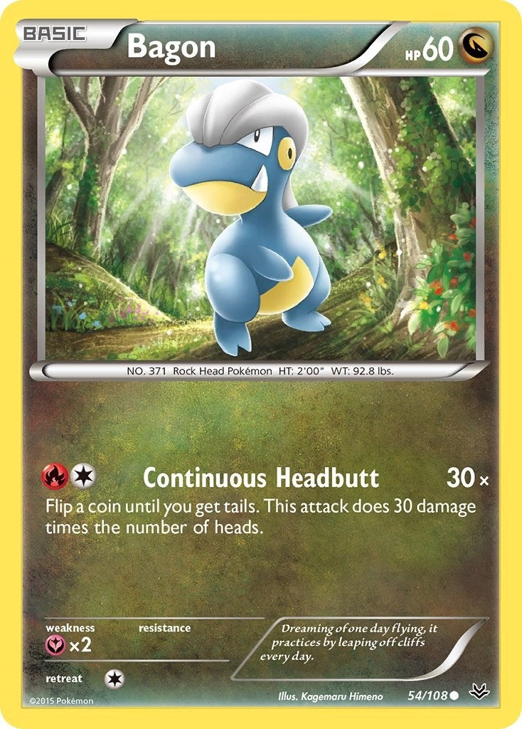 Image for Bagon (54) (54/108) - Pokemon