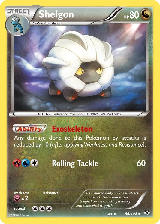 Image for Shelgon (56/108) - Pokemon