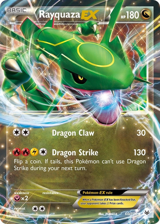 Image for Rayquaza EX (60) (60/108) - Pokemon
