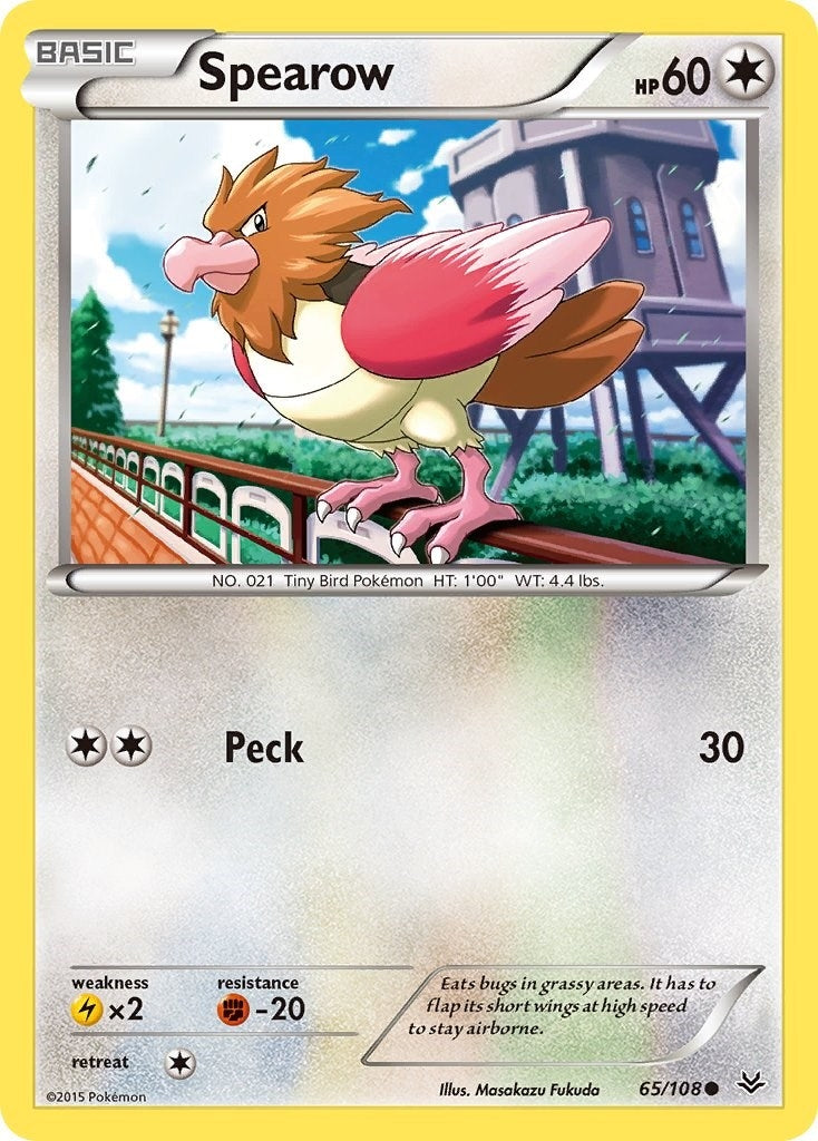 Image for Spearow (65/108) - Pokemon