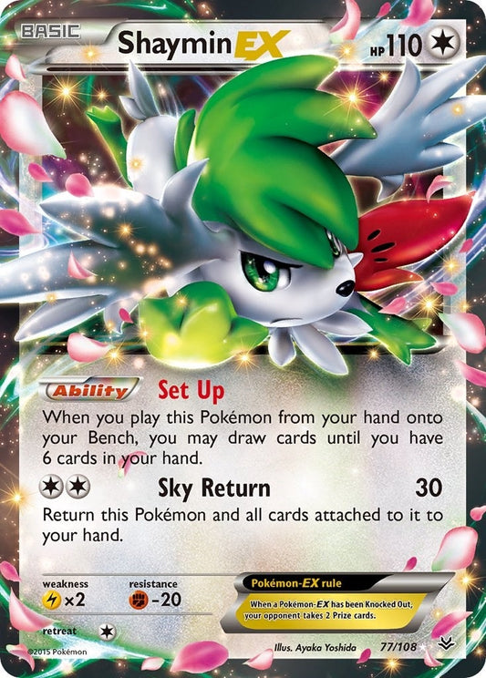Image for Shaymin EX (77/108) - Pokemon