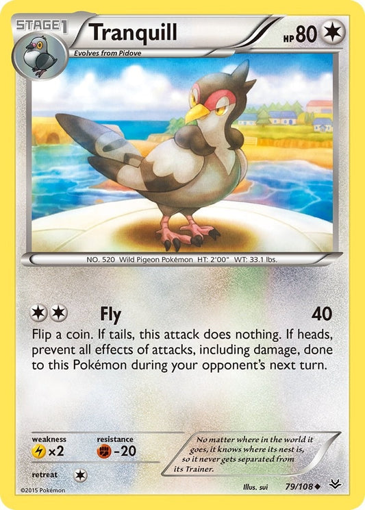 Image for Tranquill (79/108) - Pokemon