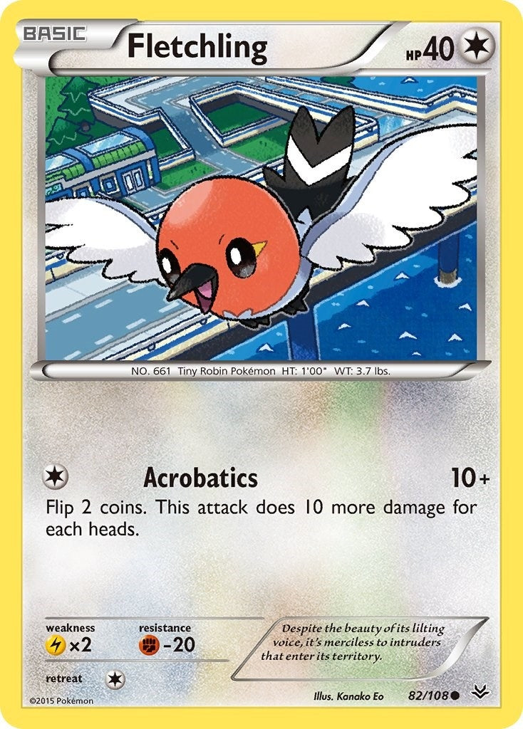 Image for Fletchling (82/108) - Pokemon