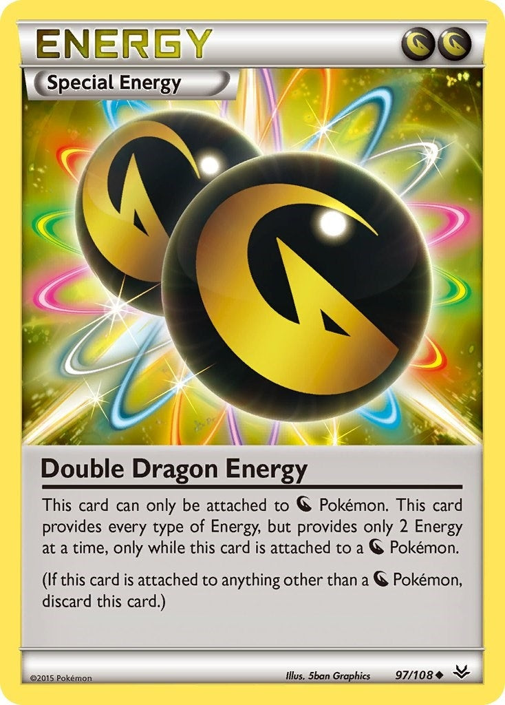Image for Double Dragon Energy (97/108) - Pokemon