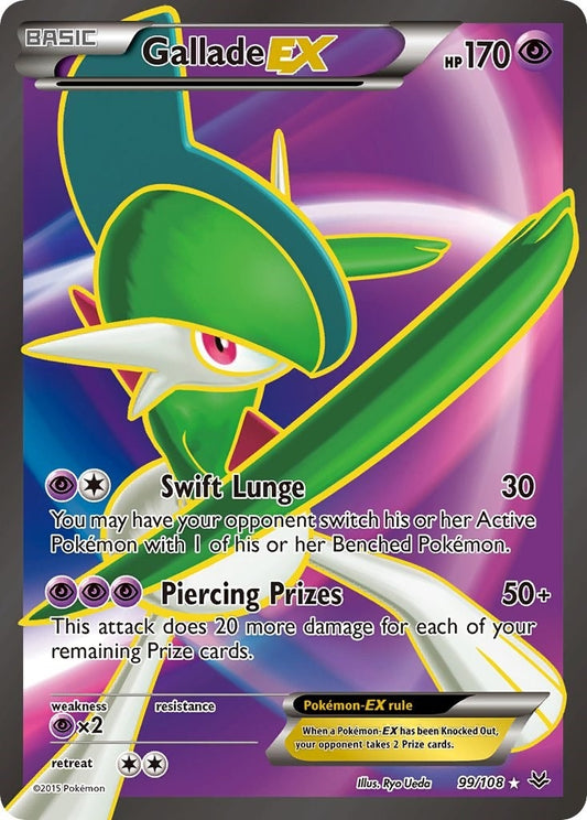 Image for Gallade EX (99 Full Art) (99/108) - Pokemon