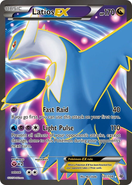 Image for Latios EX (101 Full Art) (101/108) - Pokemon