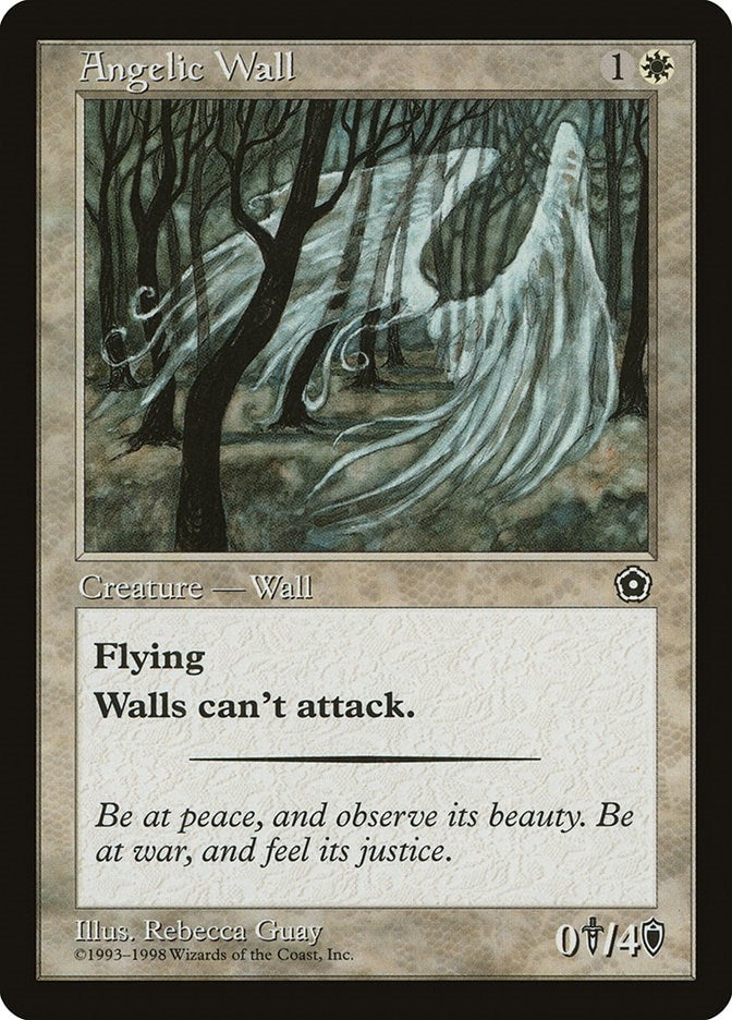 Image for Angelic Wall - Magic: The Gathering