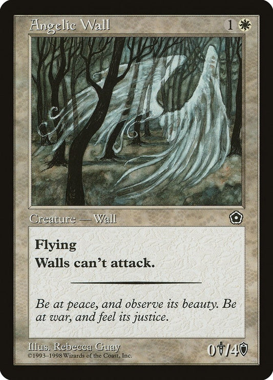 Image for Angelic Wall - Magic: The Gathering