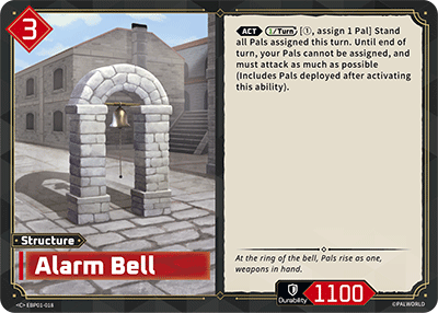 Image for Alarm Bell (EBP01-018) - Palworld Official Card Game