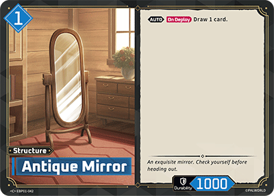 Image for Antique Mirror (EBP01-042) - Palworld Official Card Game