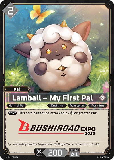 Image for Lamball – My First Pal (EPR-001) - Palworld Official Card Game
