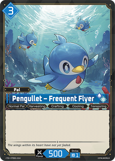 Image for Pengullet – Frequent Flyer (ETD01-014) - Palworld Official Card Game